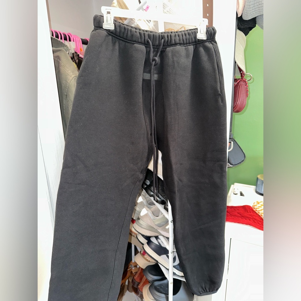 Essentials Black Sweatpants